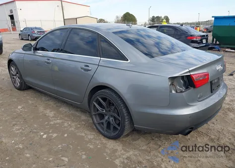 2014 Audi A6 3.0T Premium Plus from USA, damaged, VIN WAUFGAFC8EN138423